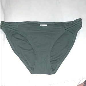 Olive green bikini bottoms